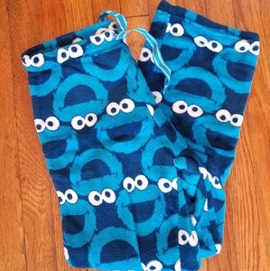 Sesame Street Cookie Monster pajamas